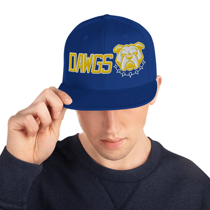 DAWGS Embroidered Flat Brim Hat