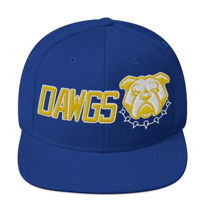 DAWGS Embroidered Flat Brim Hat