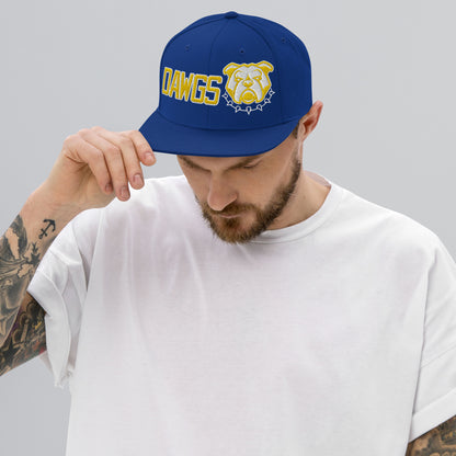 DAWGS Embroidered Flat Brim Hat