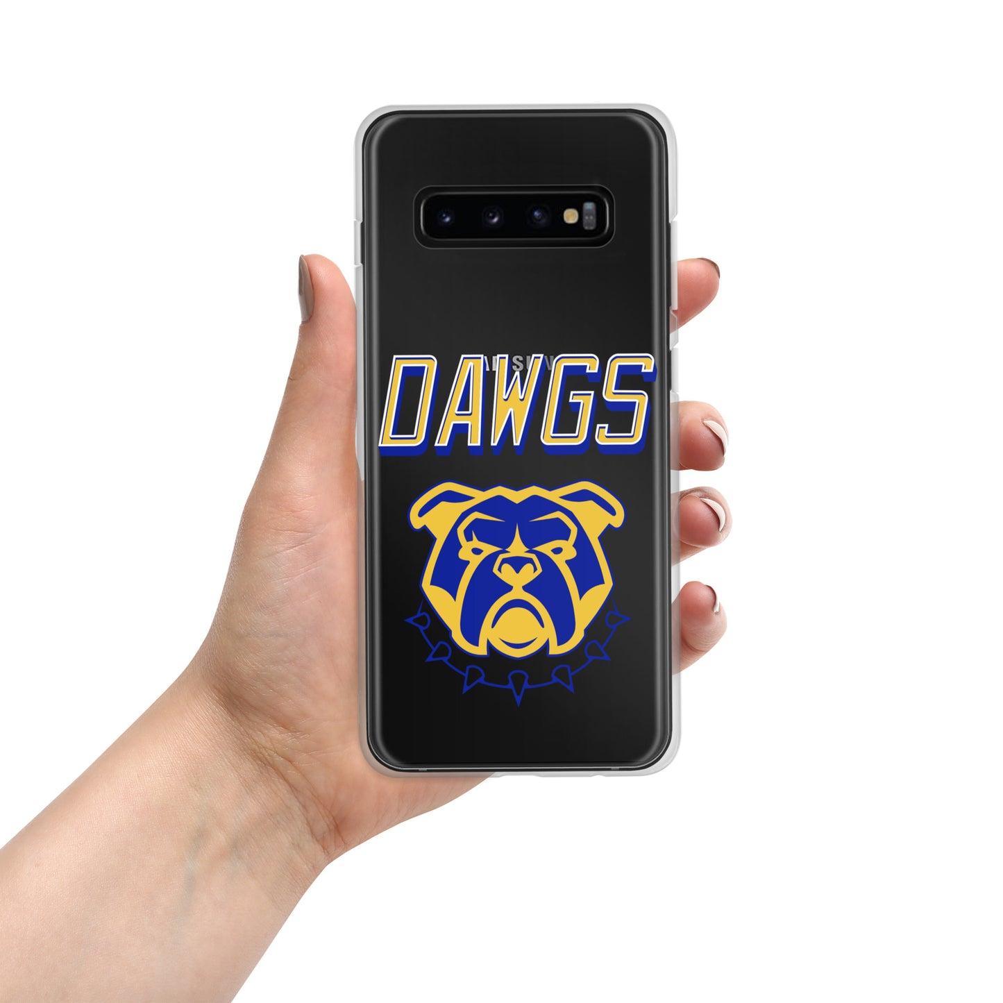 Bulldogs Football Clear Case for Samsung®