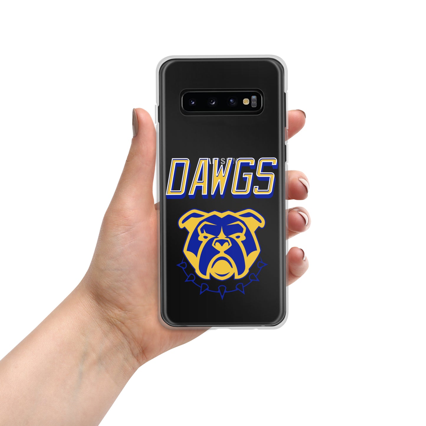 Bulldogs Football Clear Case for Samsung®