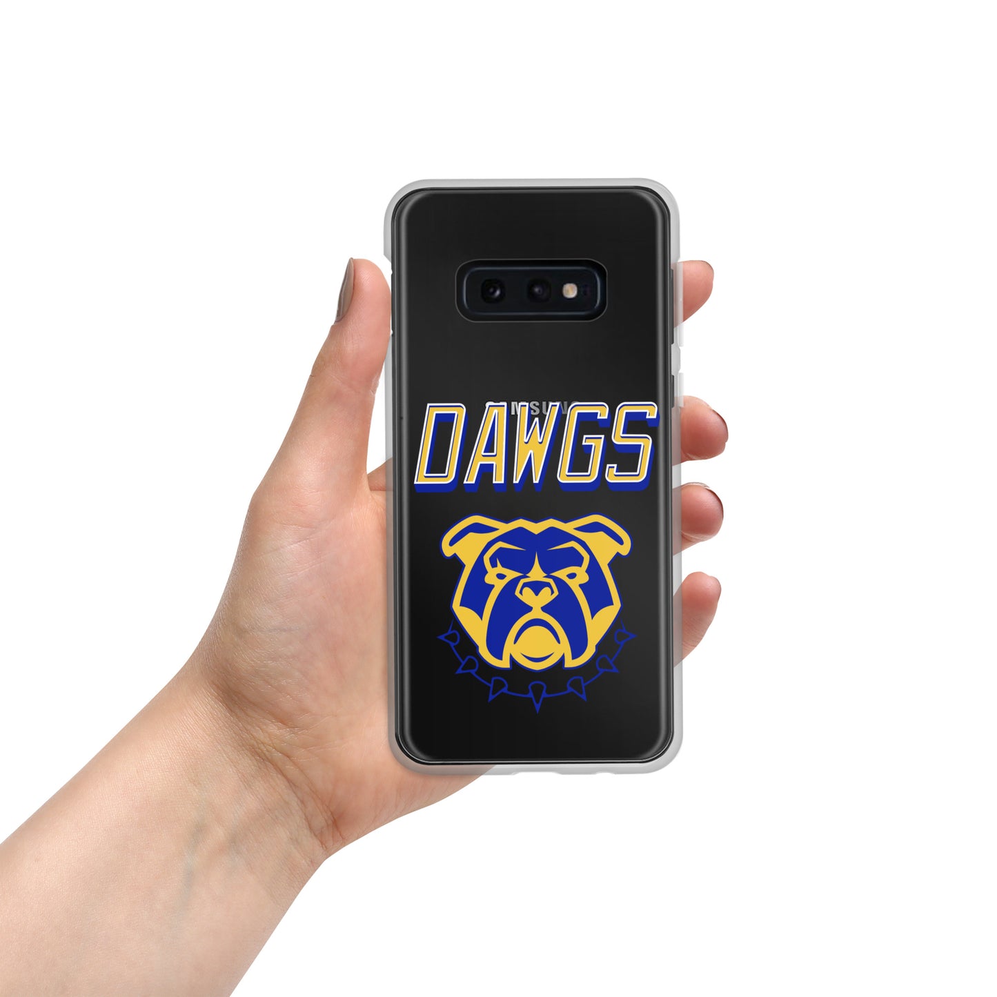 Bulldogs Football Clear Case for Samsung®