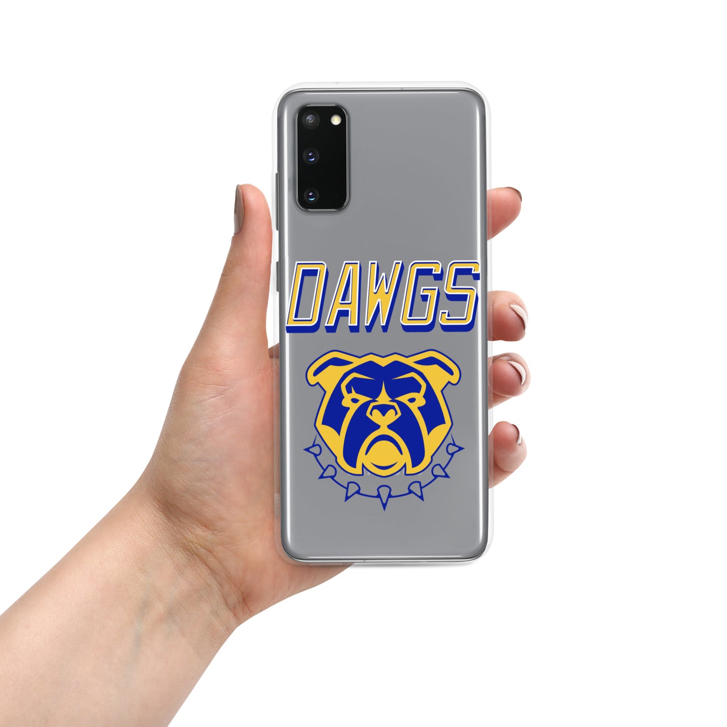 Bulldogs Football Clear Case for Samsung®