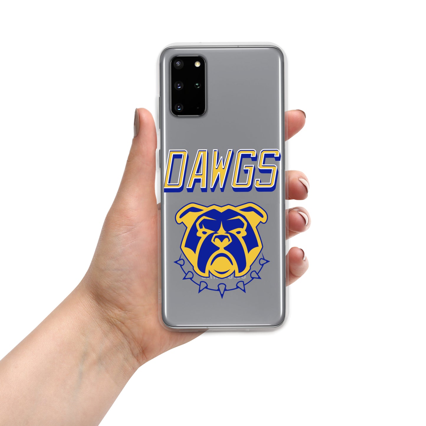 Bulldogs Football Clear Case for Samsung®