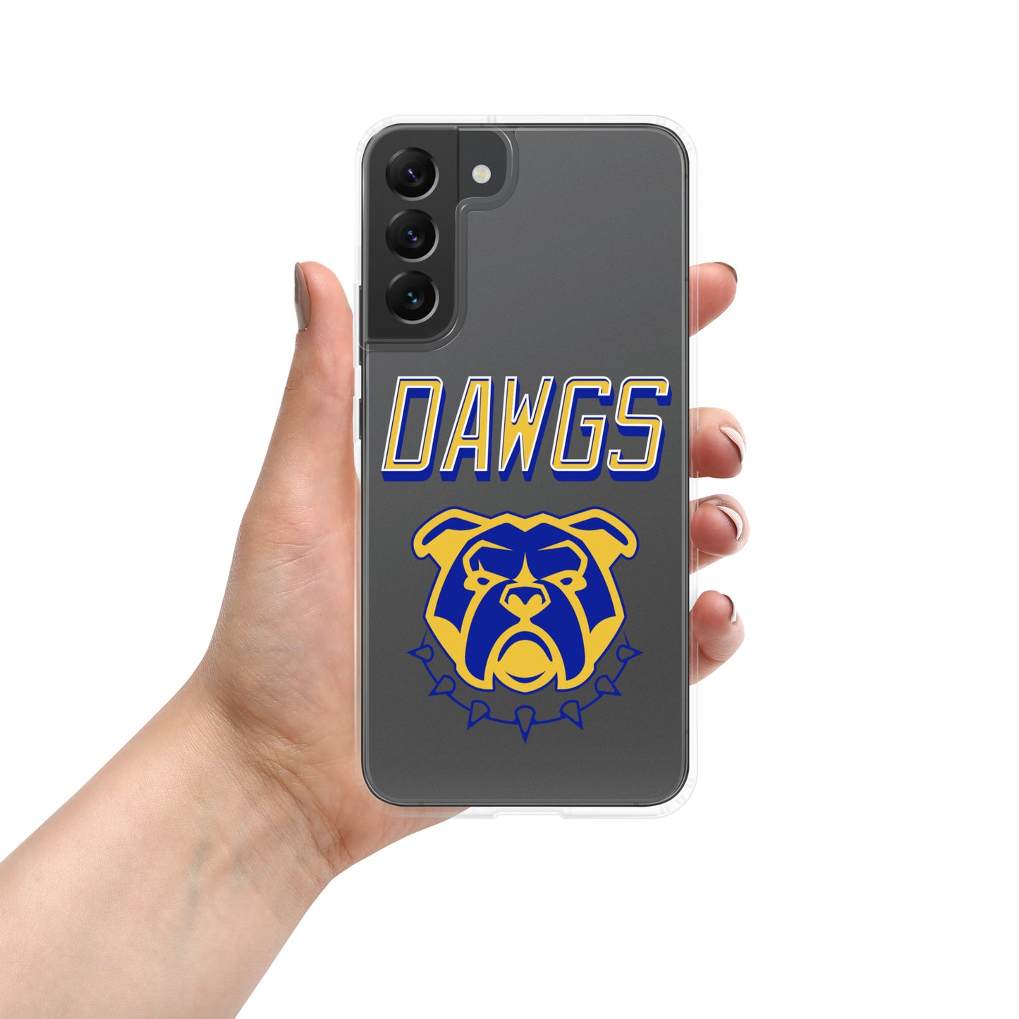 Bulldogs Football Clear Case for Samsung®