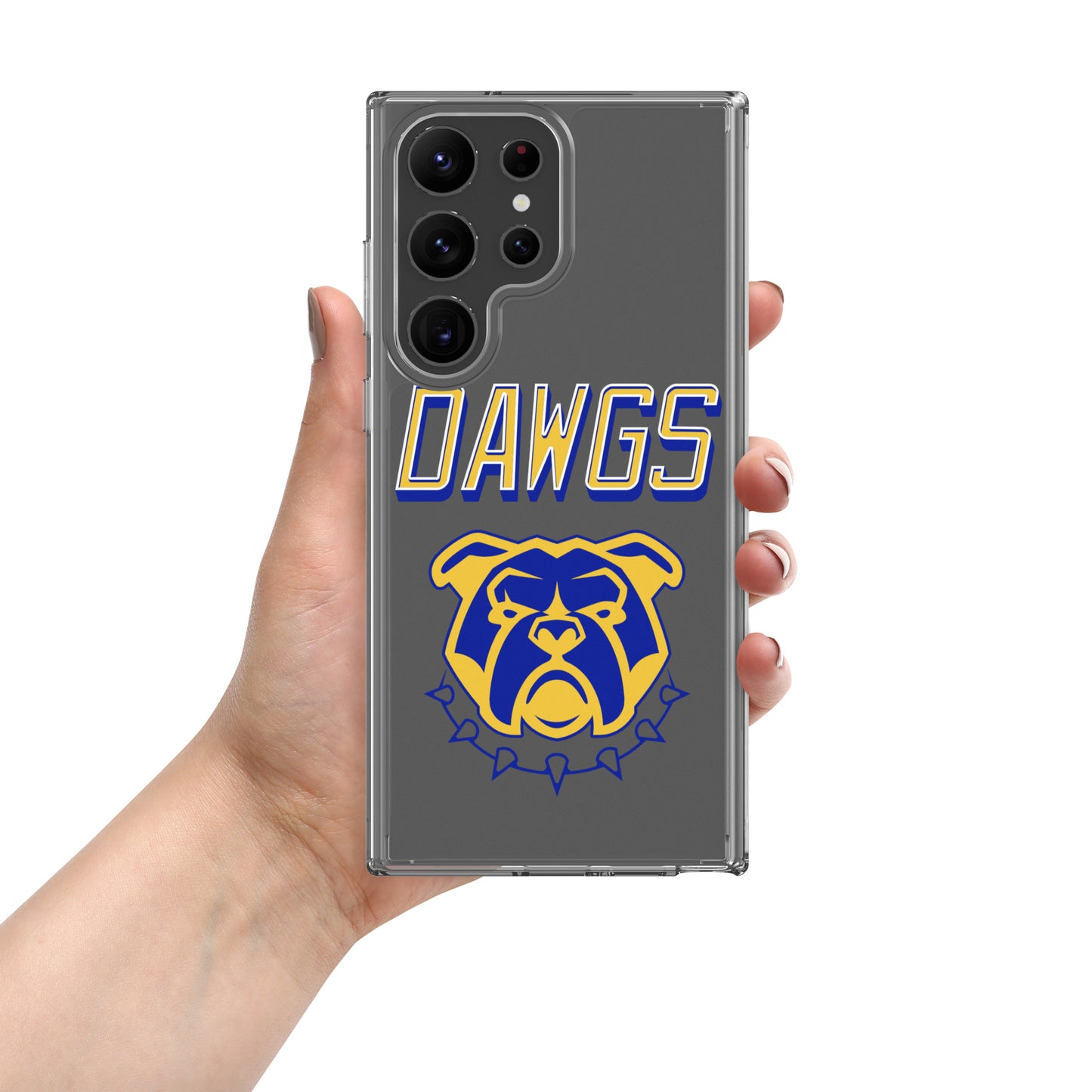 Bulldogs Football Clear Case for Samsung®