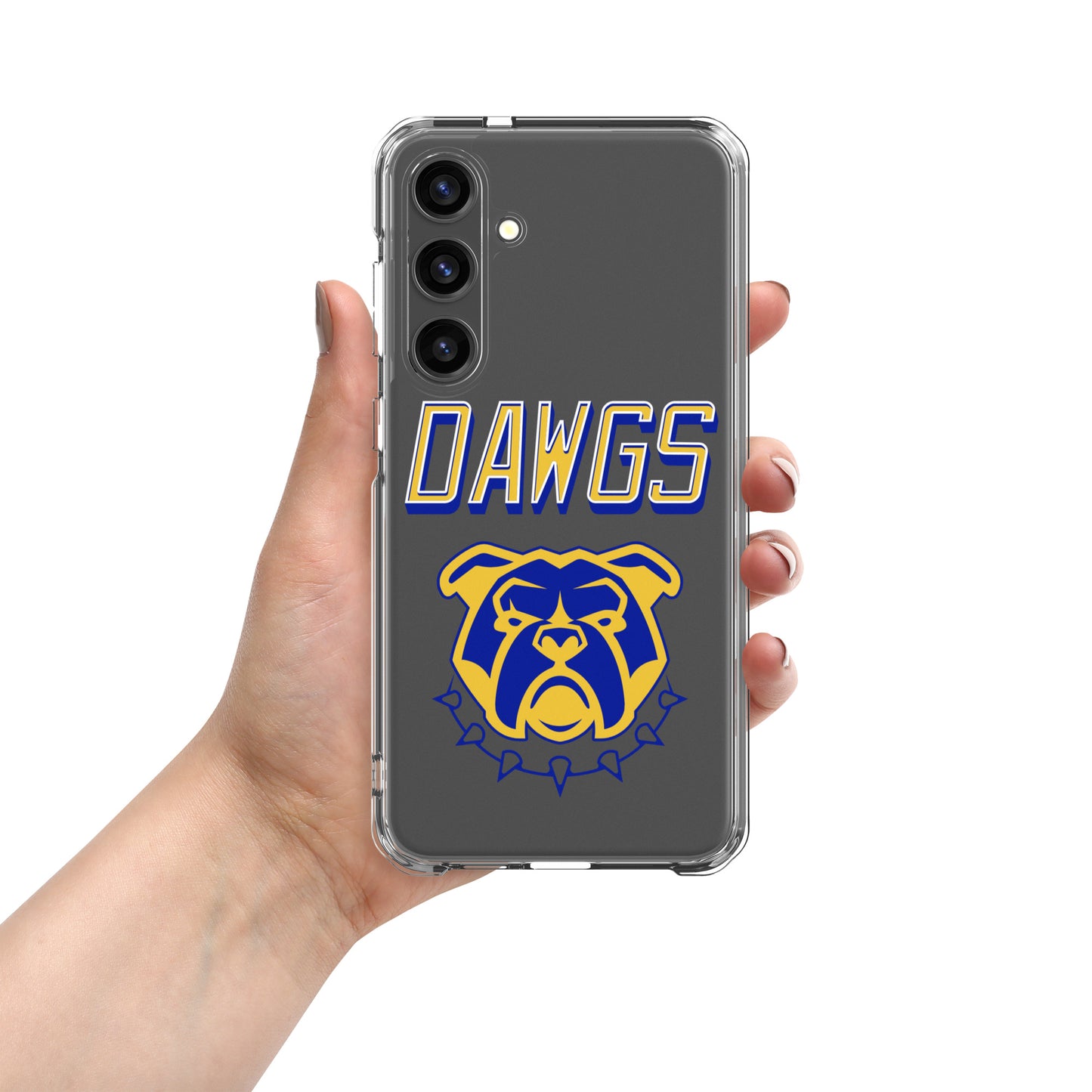 Bulldogs Football Clear Case for Samsung®