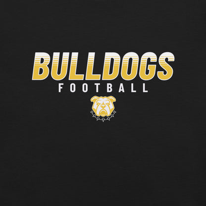 Unisex Bulldogs Football Collegiate Tshirt