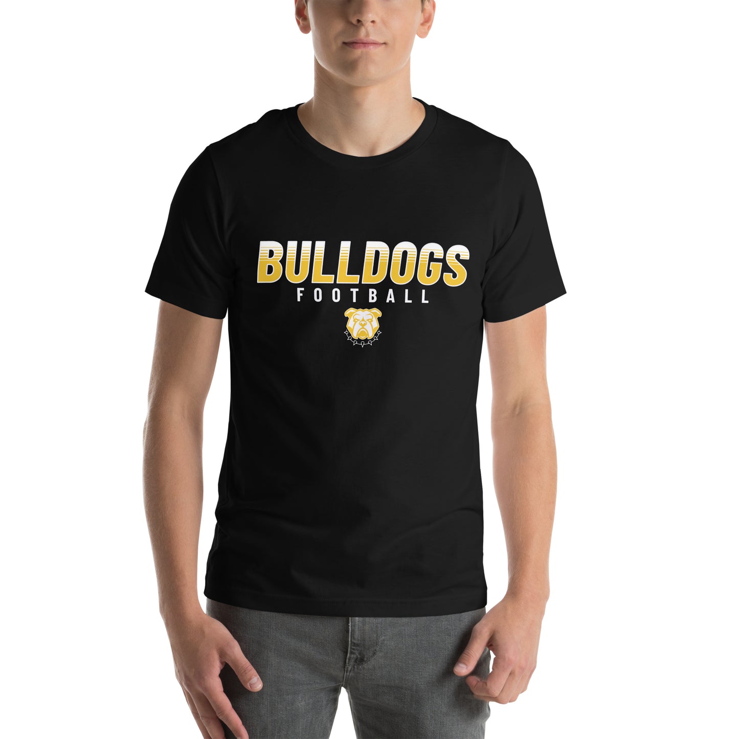 Unisex Bulldogs Football Collegiate Tshirt